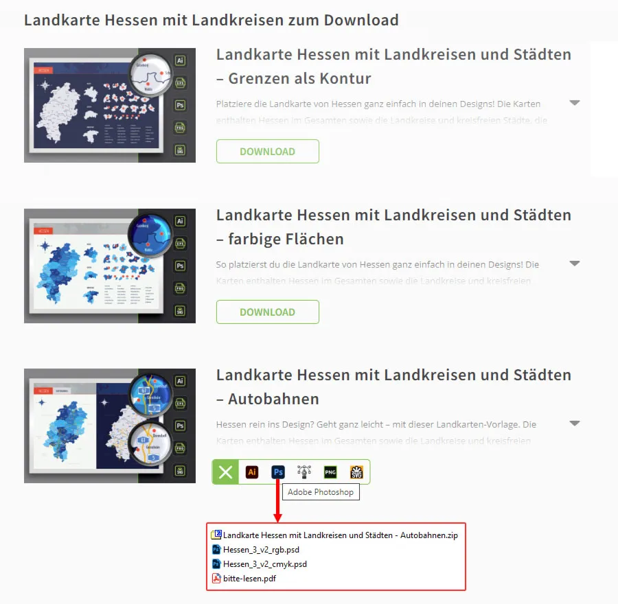 Landkarten von TutKit.com herunterladen