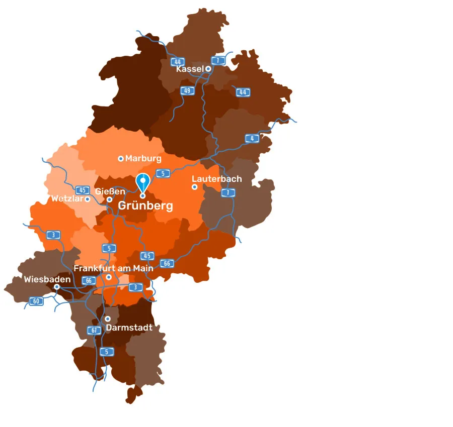 Eigene Landkarten in Photoshop gestalten – Standort von Unternehmen anzeigen