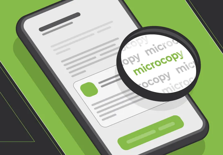 Microcopy: Piccolo testo. Grande impatto.