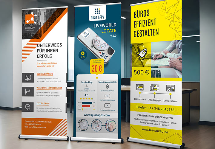 The advantages of roll-ups for your marketing