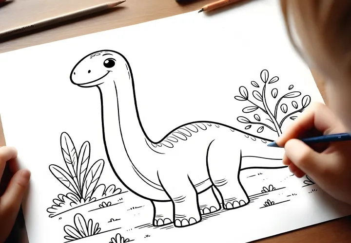 What are the advantages of coloring pictures for children?