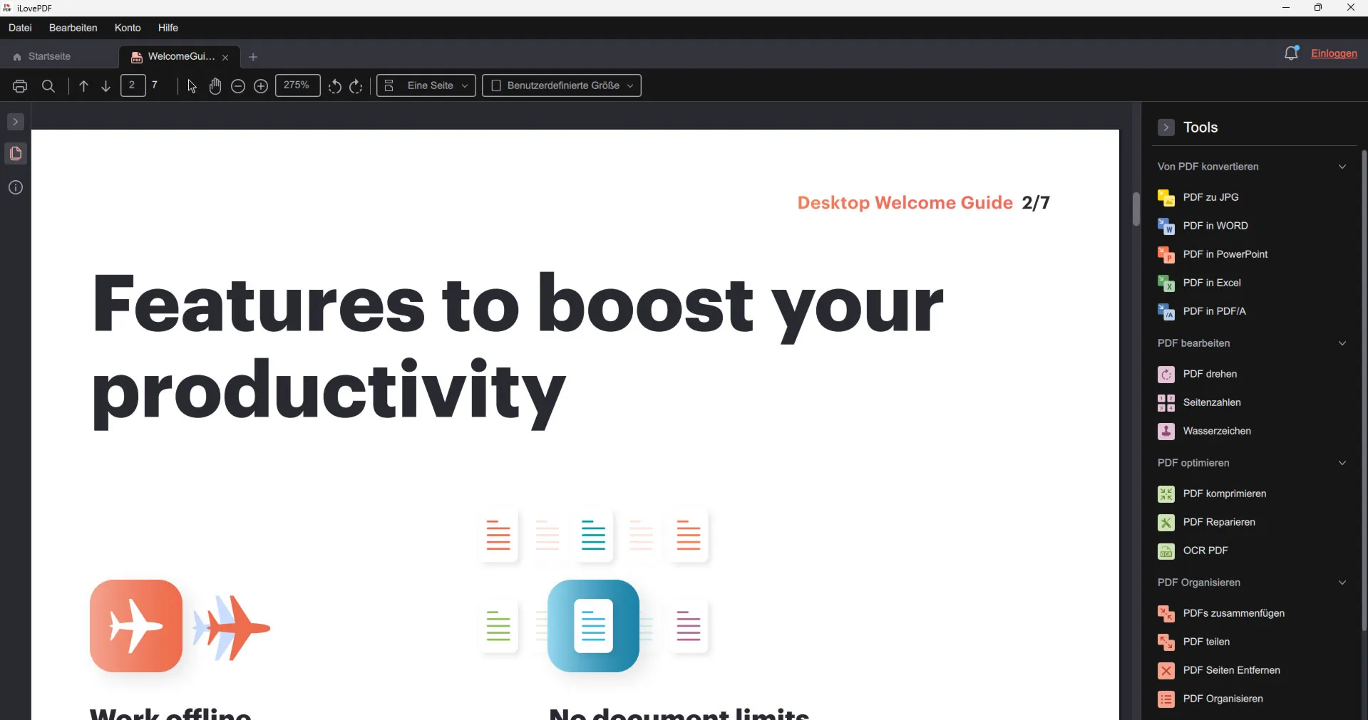 Mengedit PDF: alat gratis online & offline - ilovepdf