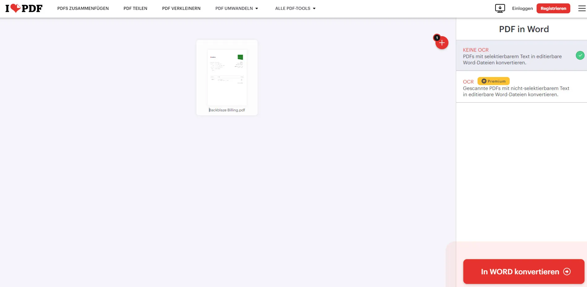 PDF dosyasını Word'e dönüştür: Ücretsiz ve gerçekten hızlı - ilovepdf
