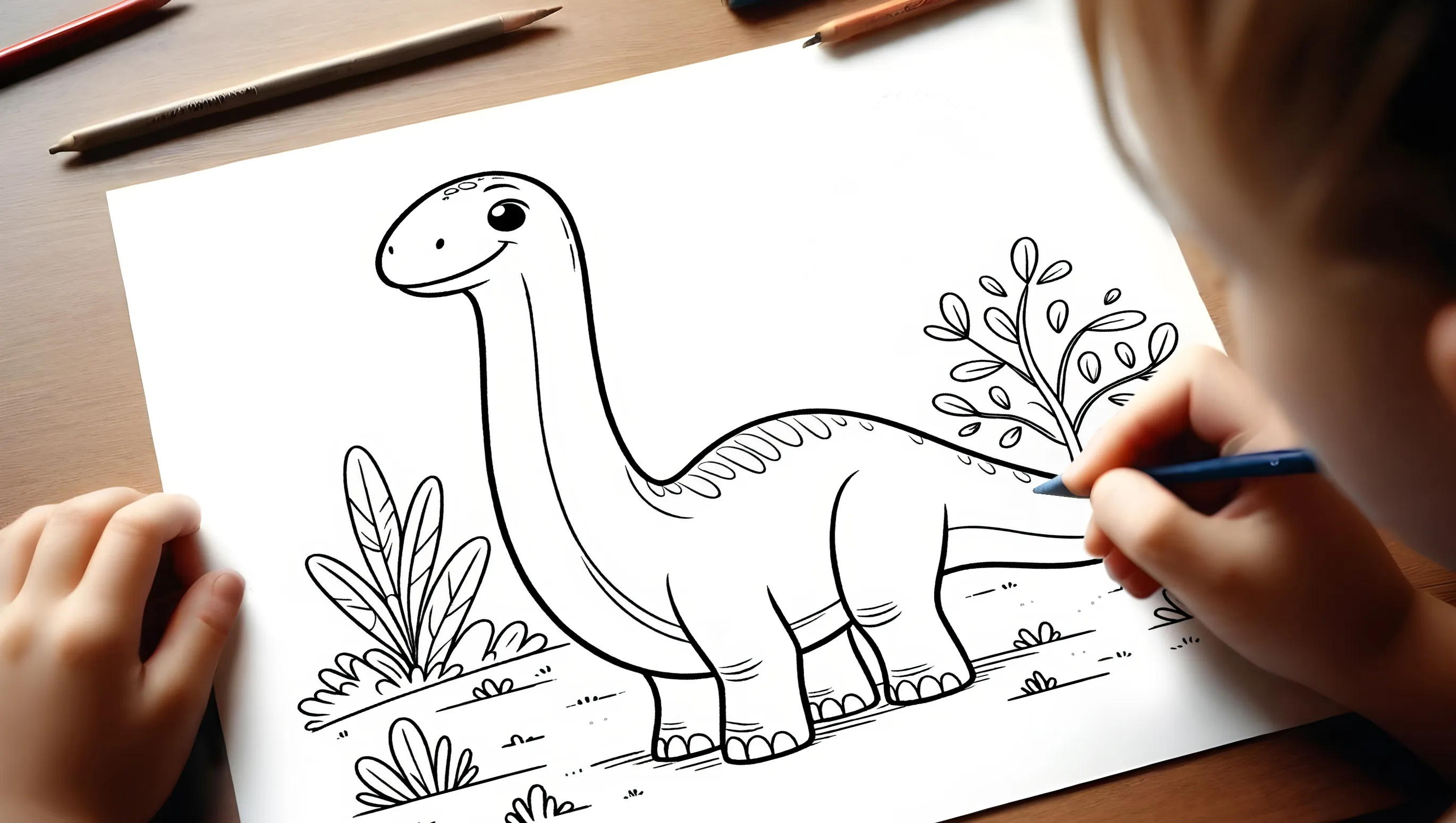What are the benefits of coloring pictures for children