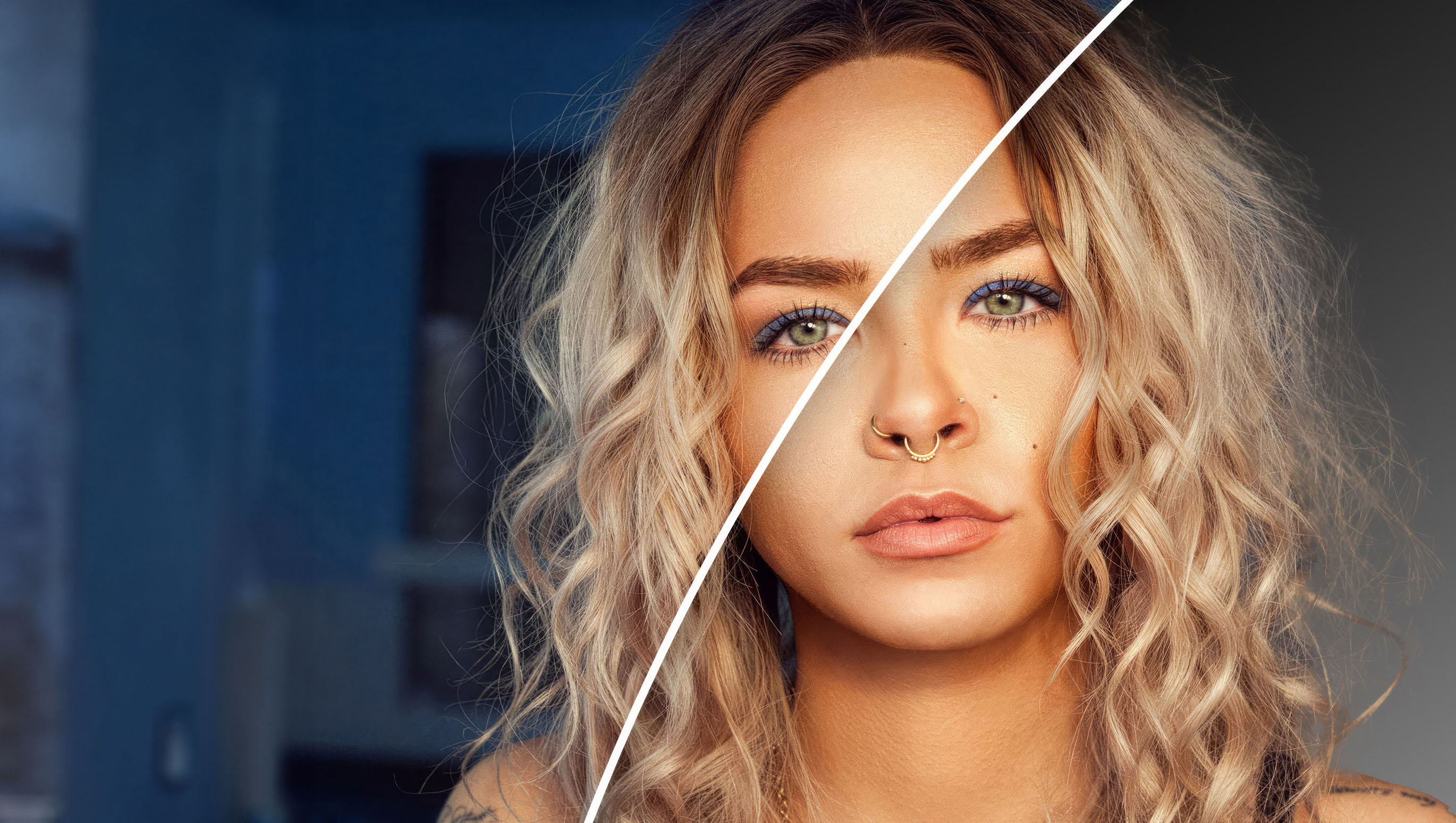 Fjern baggrund i Photoshop.