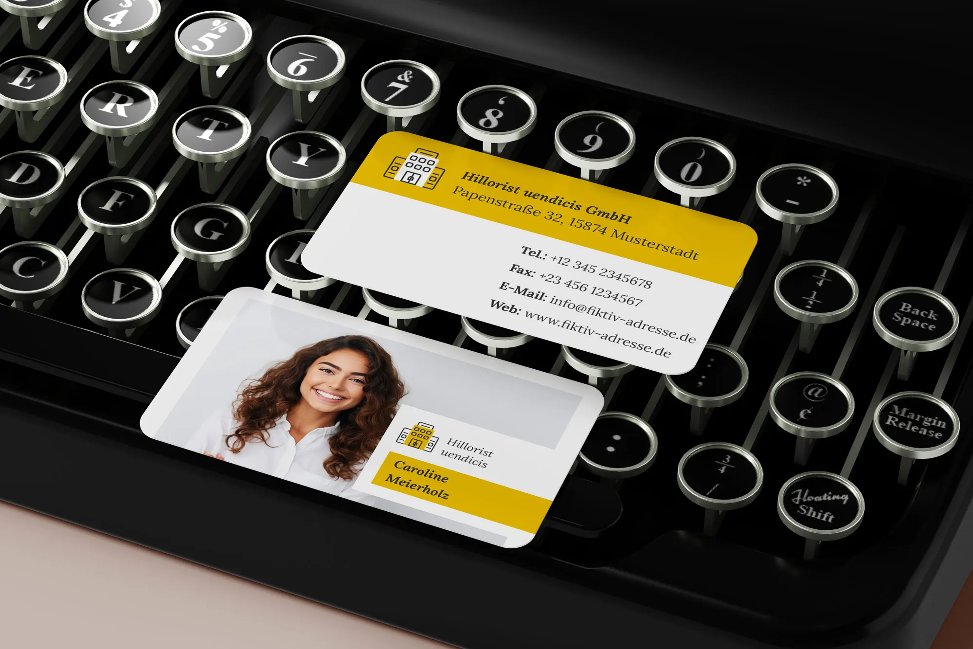 Plantilla de tarjeta de visita para descargar