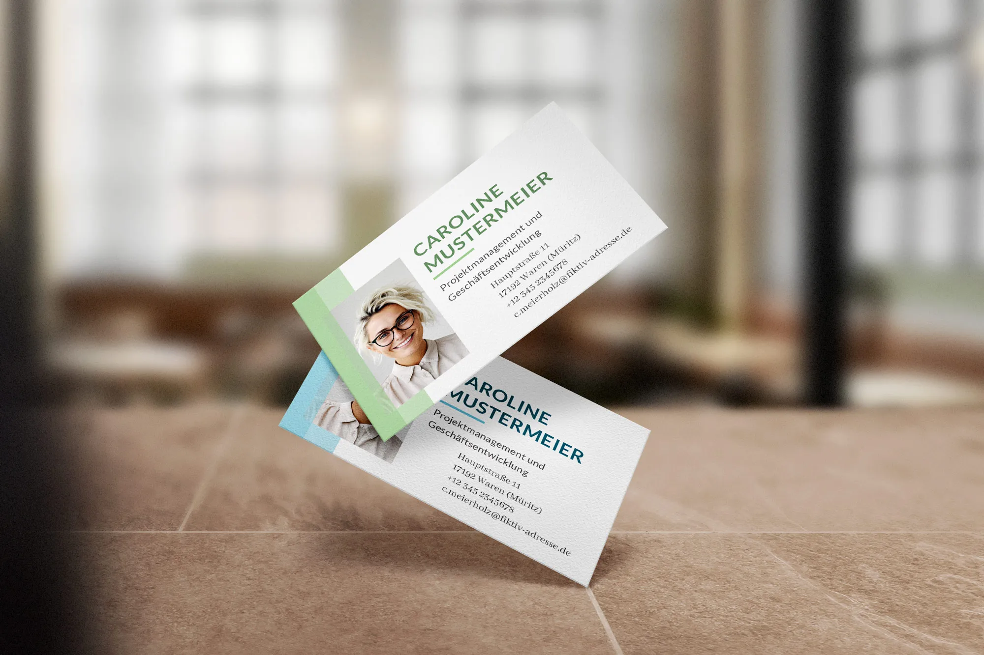 plantilla de Word para tarjetas de visita