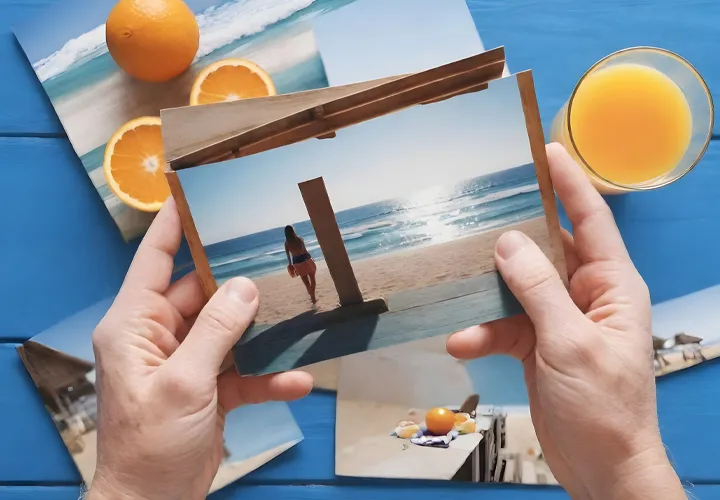 Design a vacation photo album: creative tips for unforgettable travel memories