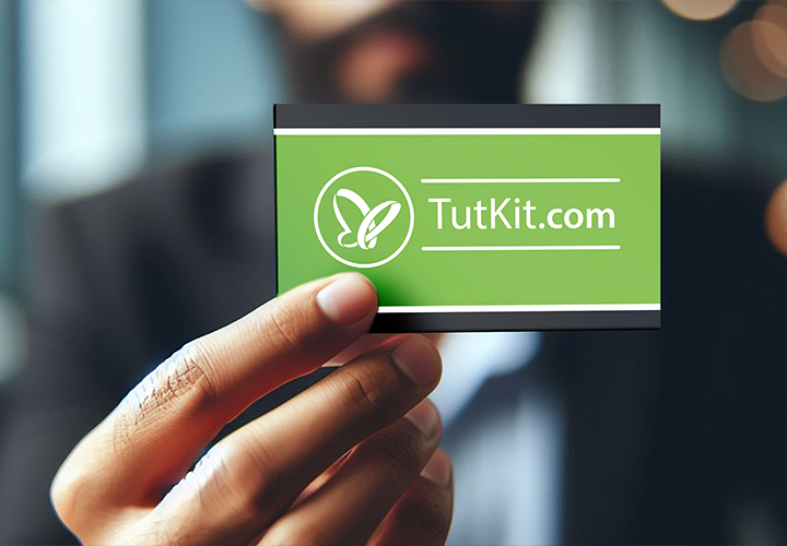 Bir kartvizit şablonunu doğru şekilde nasıl kullanırsın?