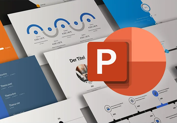 Zeitstrahlvorlagen für PowerPoint als Projektmanagement-Tool