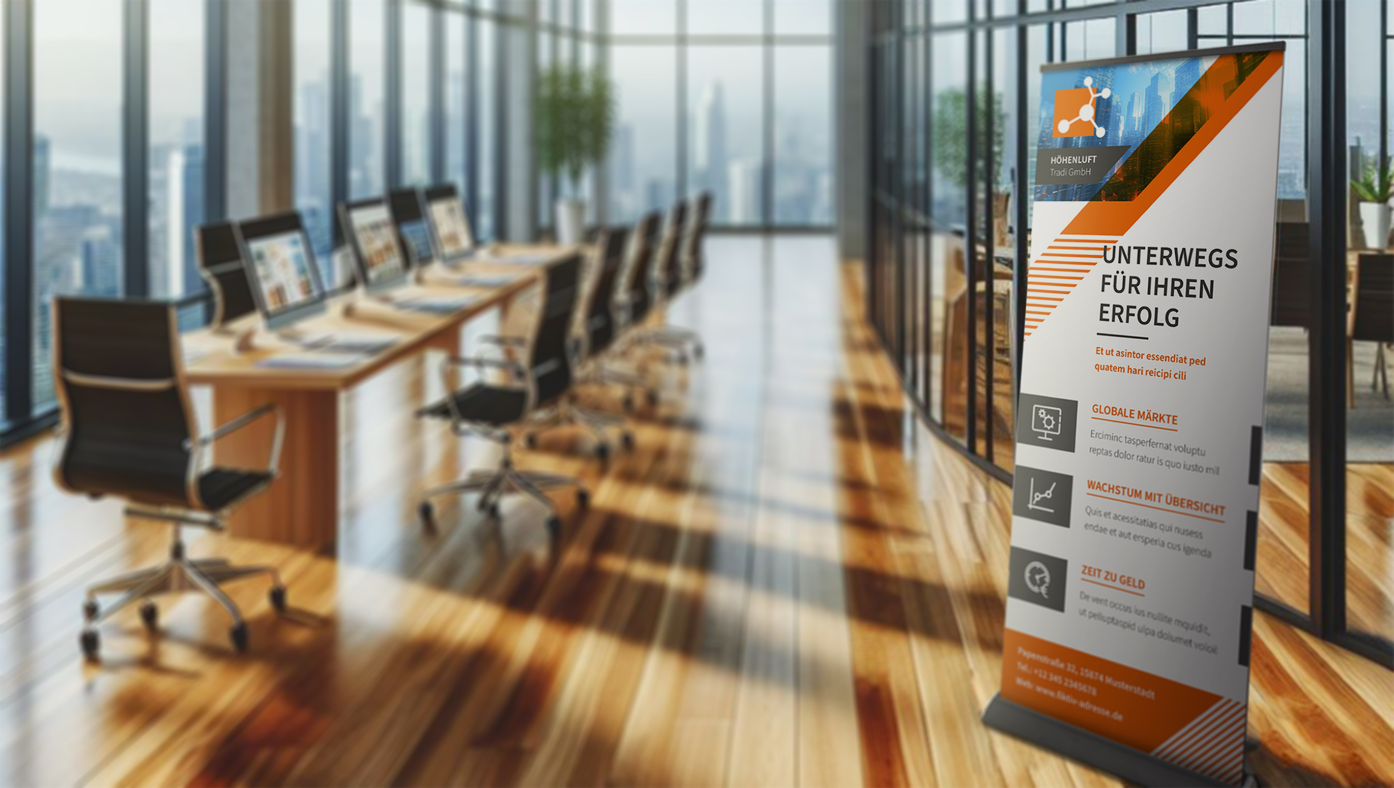 Kaikki, mitä sinun on tiedettävä Rollup-bannerimallien ostamisesta: suunnittelu, materiaalit, rakentaminen.