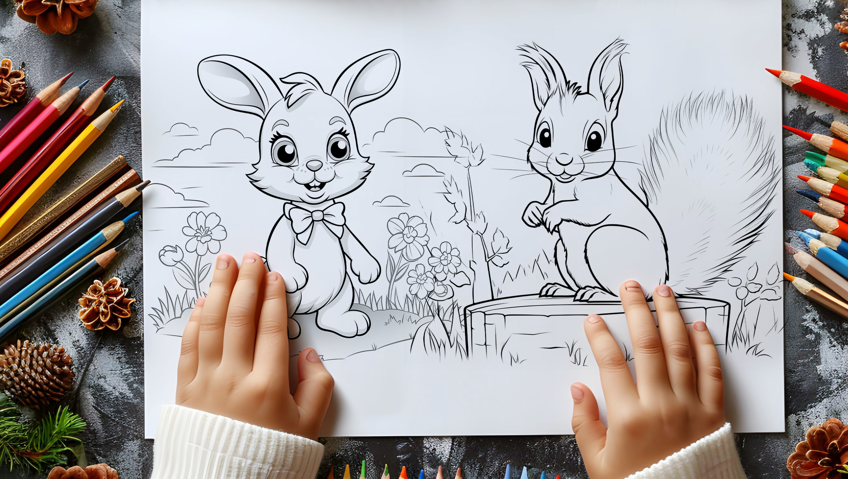 Coloriages d'animaux : du plaisir créatif pour les enfants