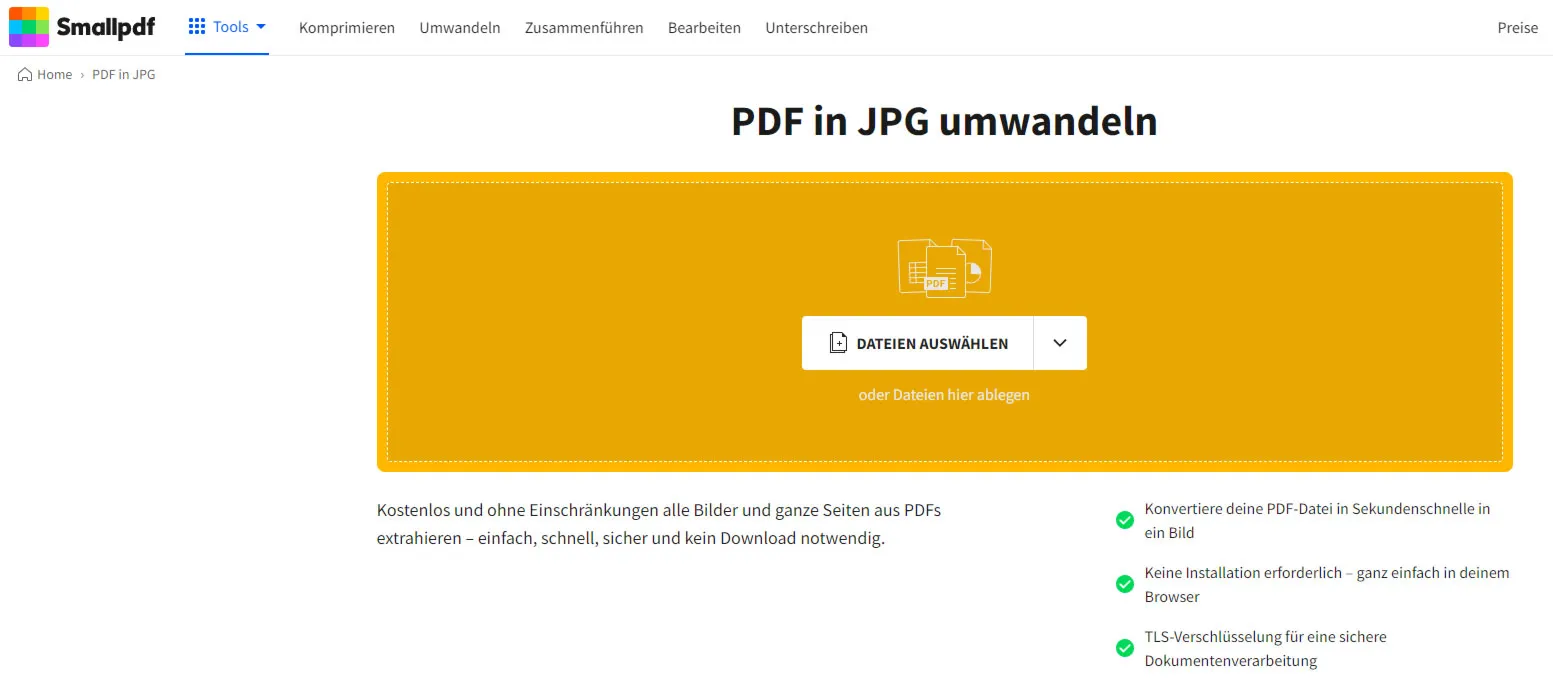Die besten kostenlosen PDF Converter - Unsere Top 10 - SmallPDF