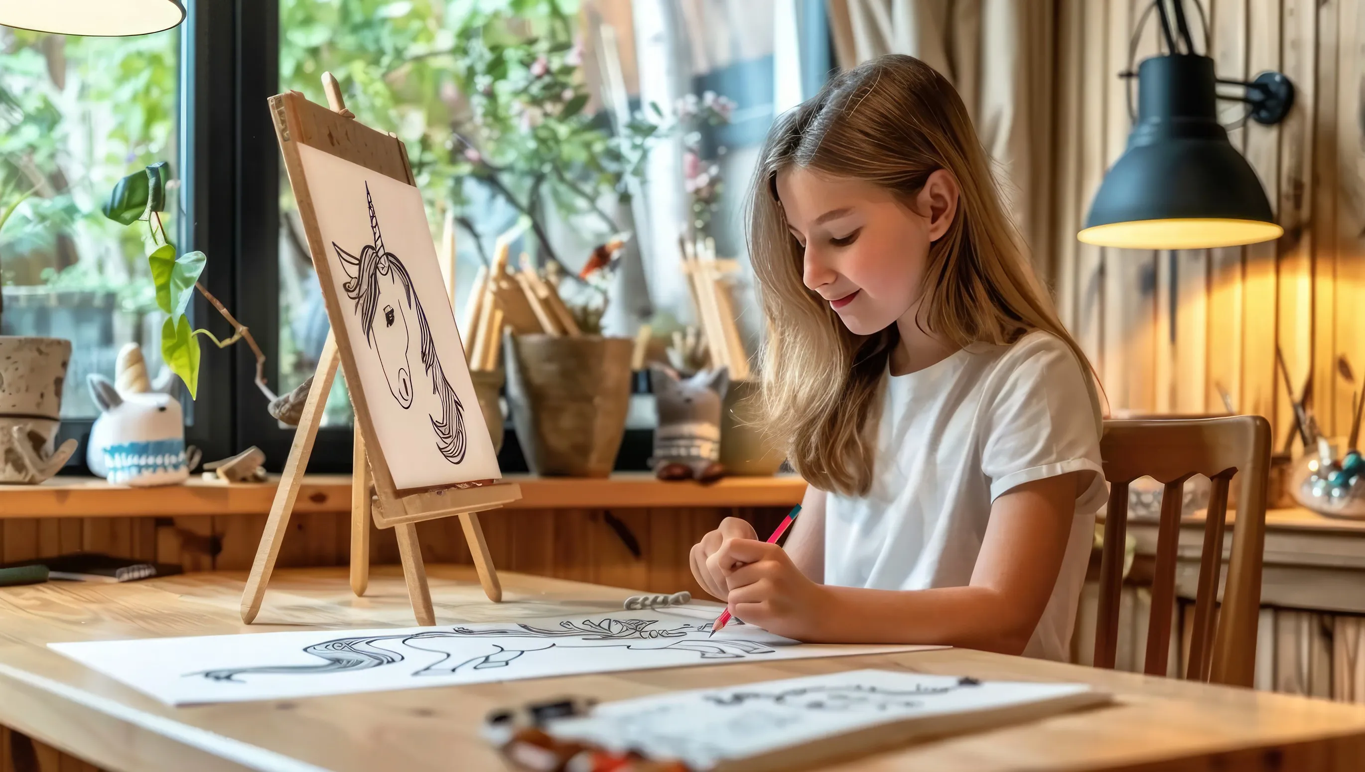 Unicorn coloring pages - The most popular picutres for children
