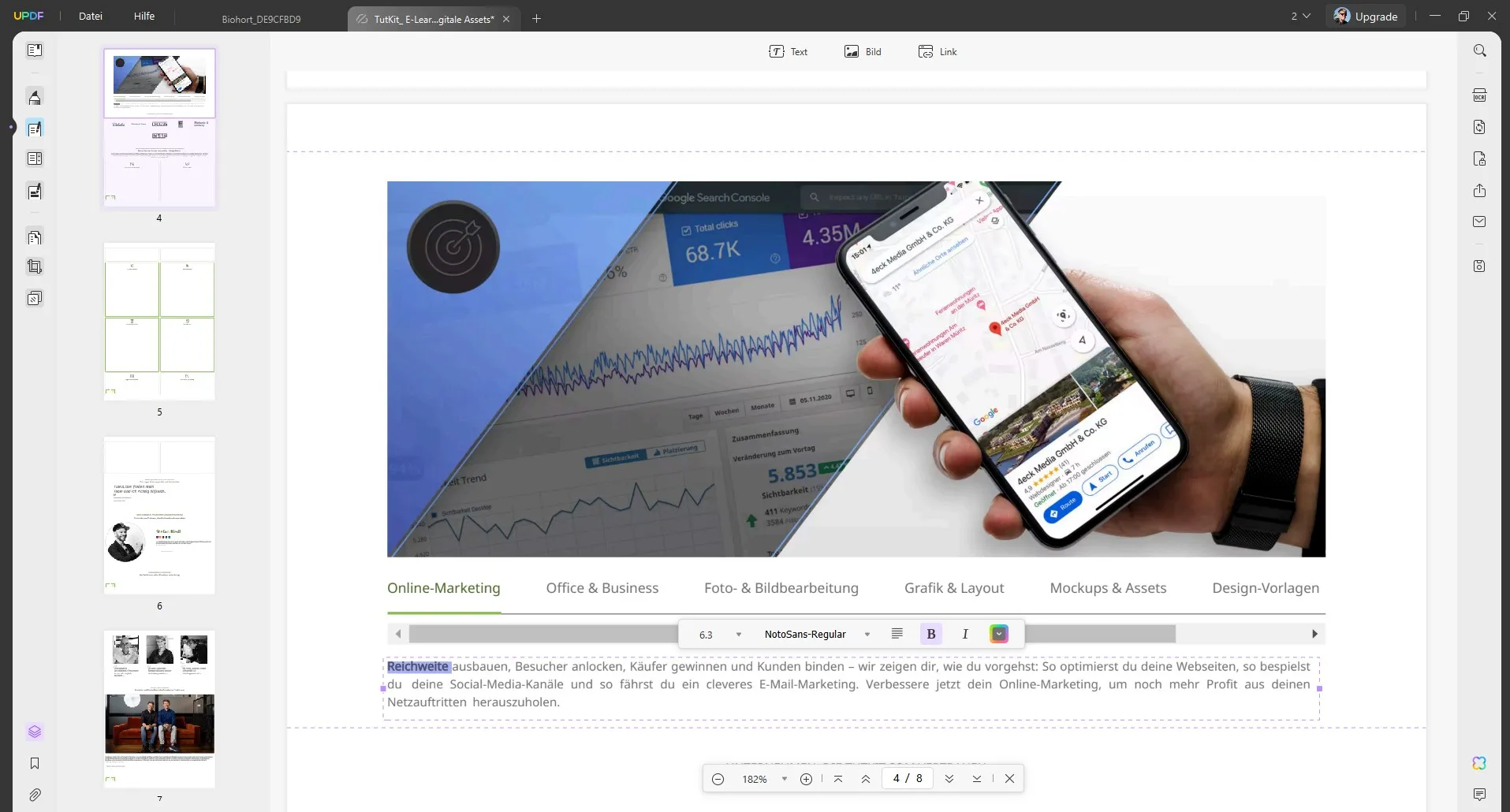 Mengedit PDF dengan alat online dan offline gratis UPDF