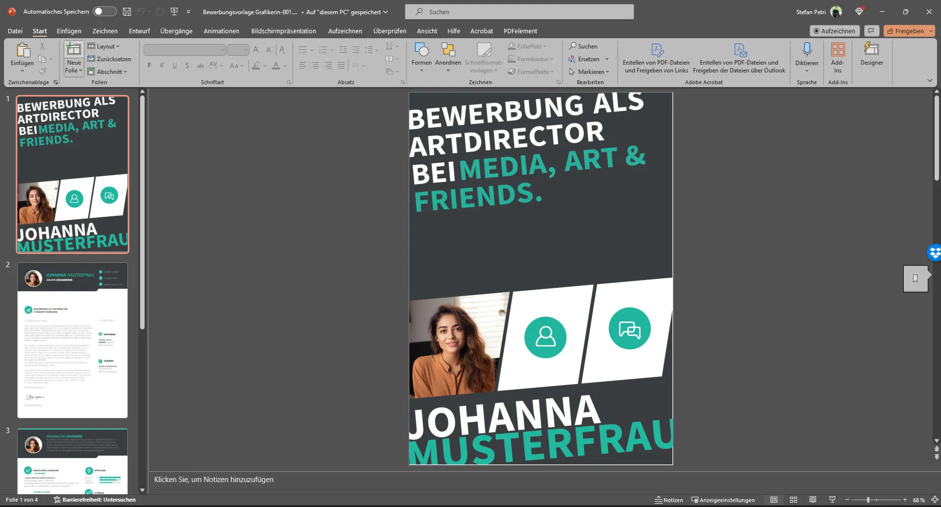 Schriftarten beachten in PowerPoint