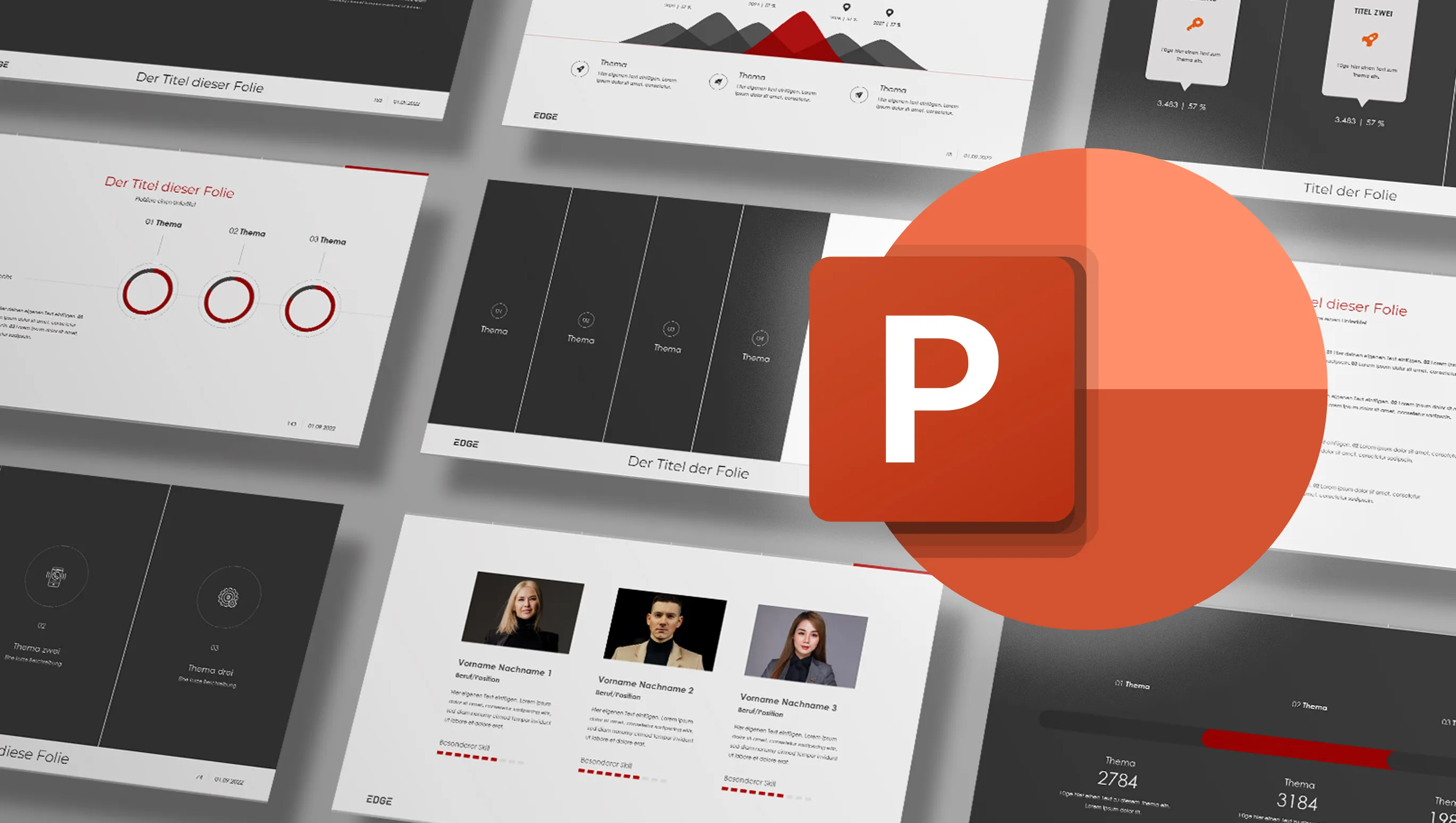 PowerPoint præsentationsskabeloner til erhvervslivet