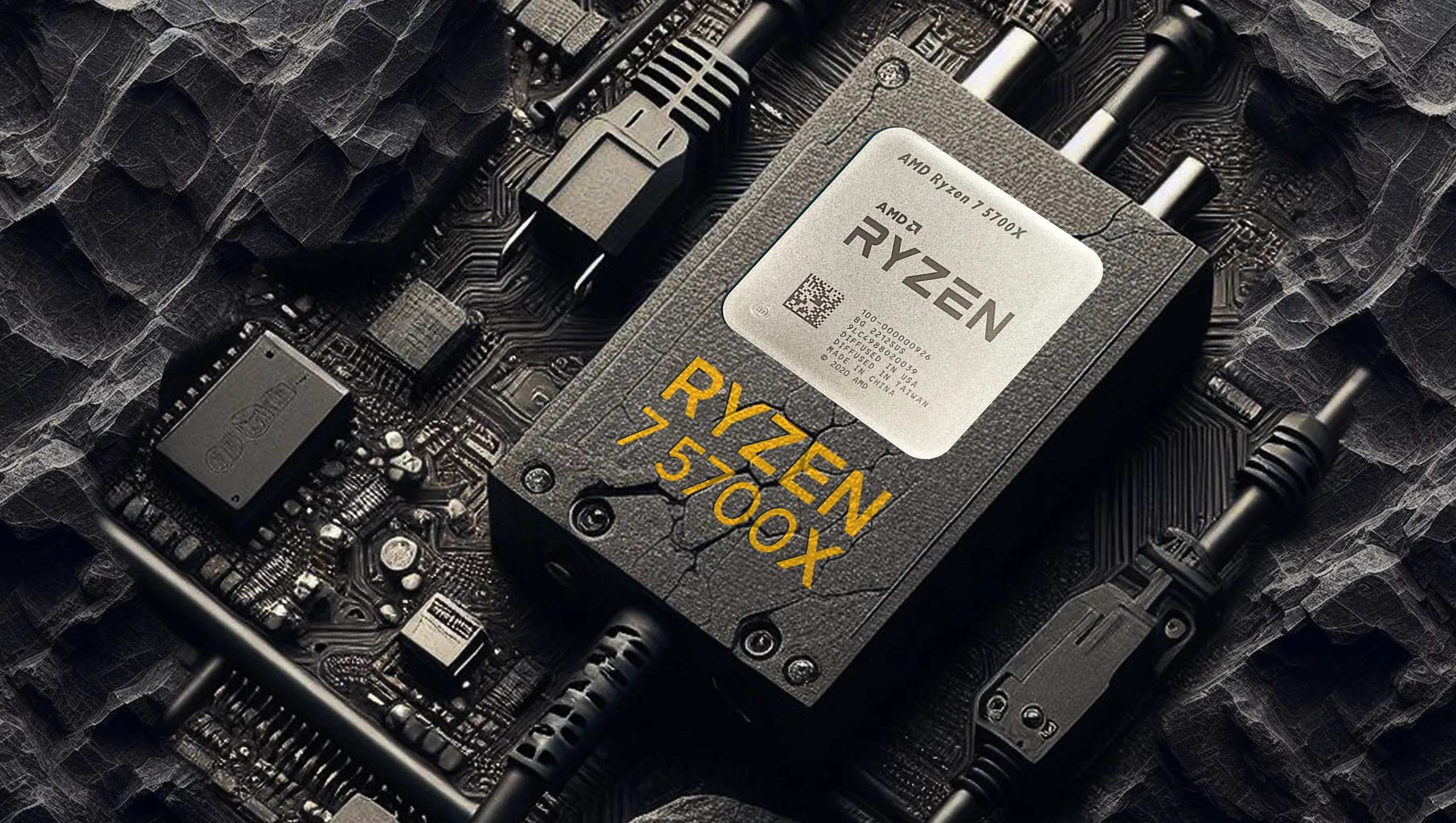 Ryzen 7 5700X på Cinebench R23: Stock vs. Overclocked