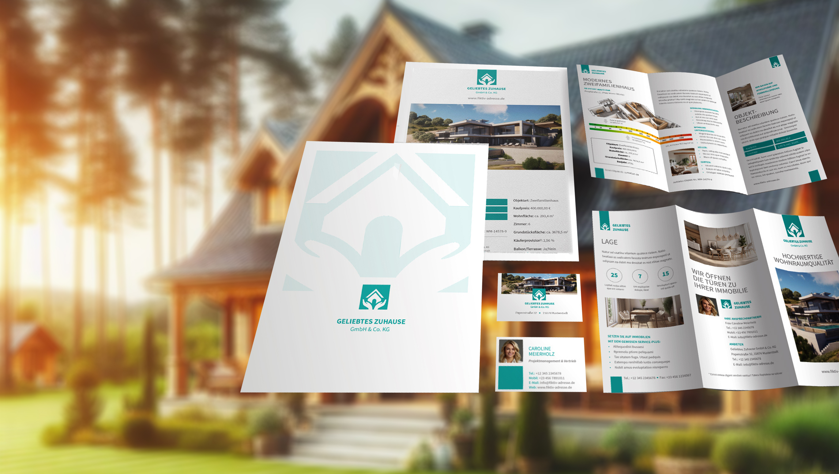 Why a template for a real estate exposé is important for a successful sale