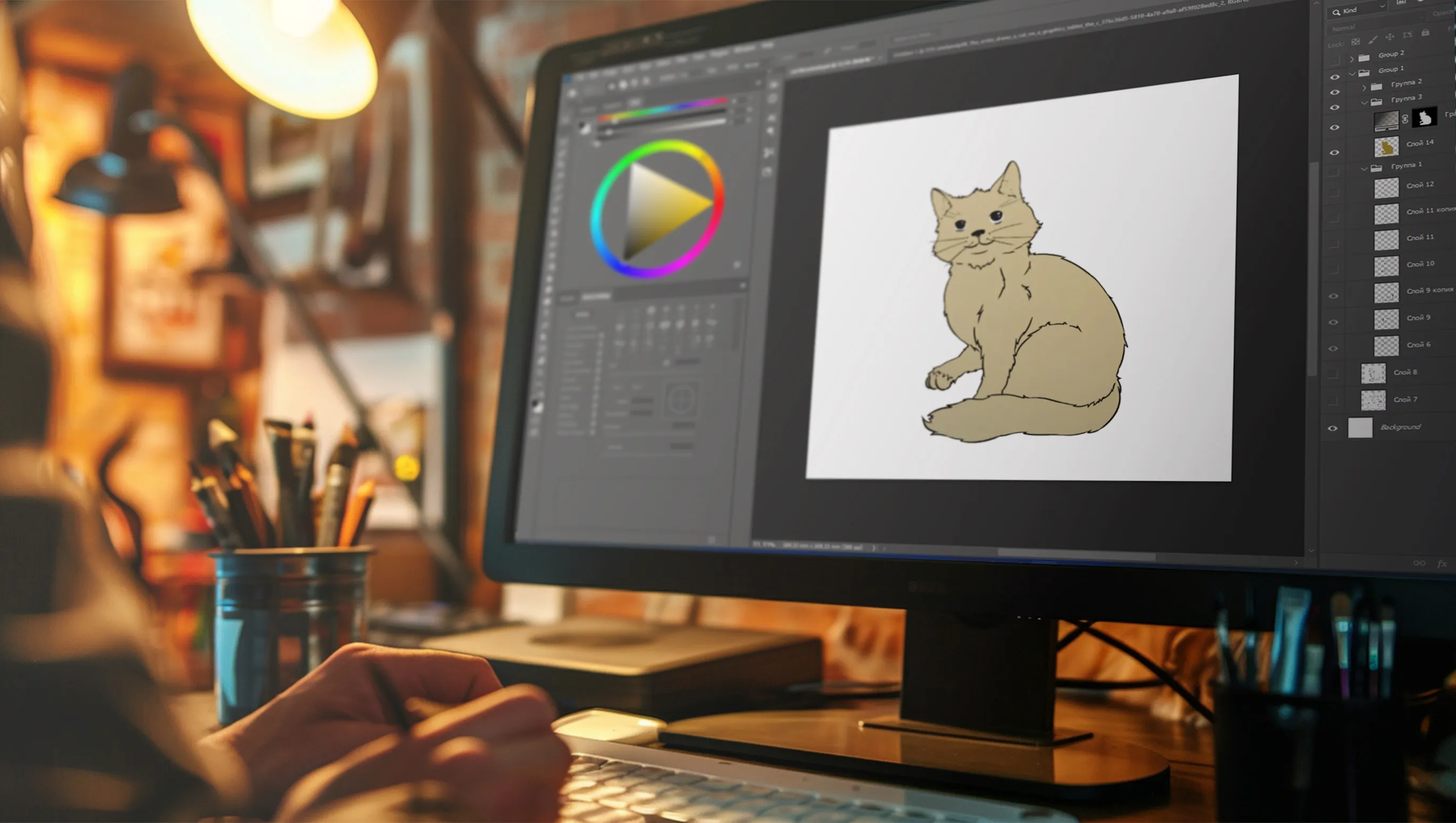 Wie zeichnet man eine Katze