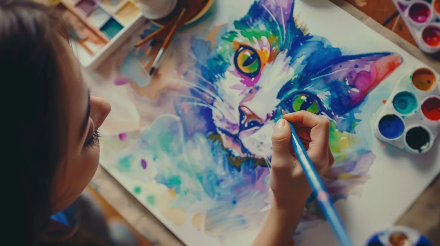gambar mewarnai kucing