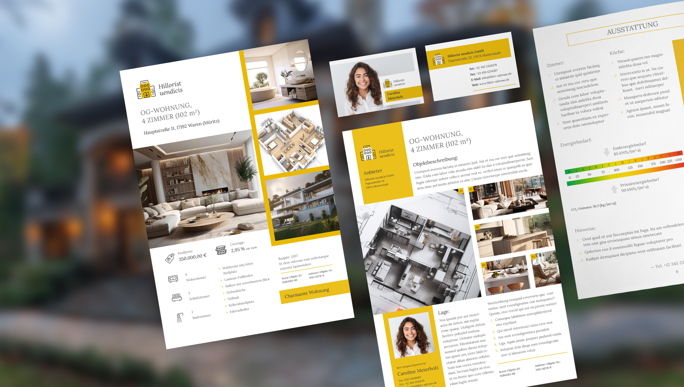 Välittäjän esitteen laatiminen: Kattava opas ja malli