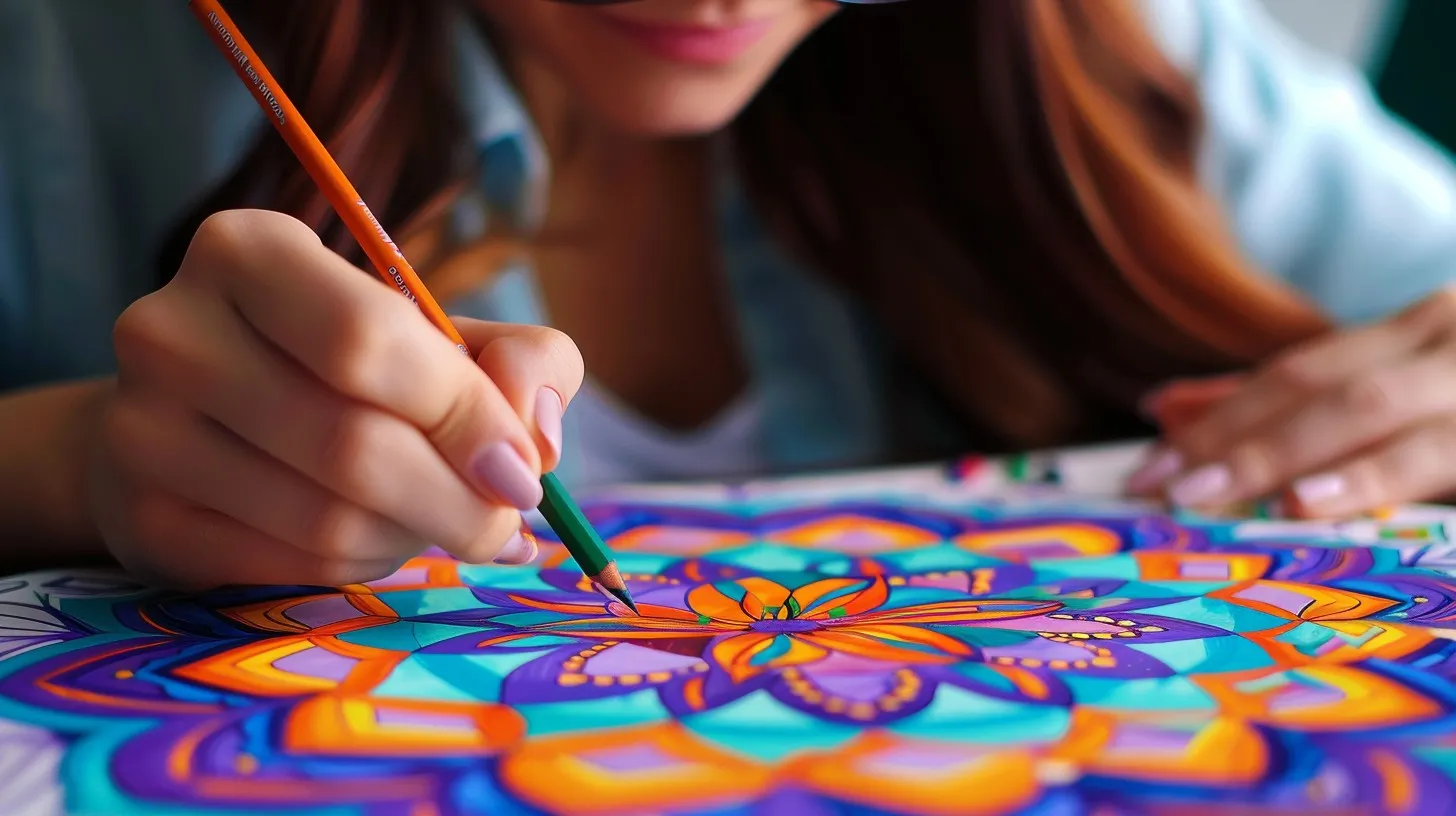 mandala värvimisleht