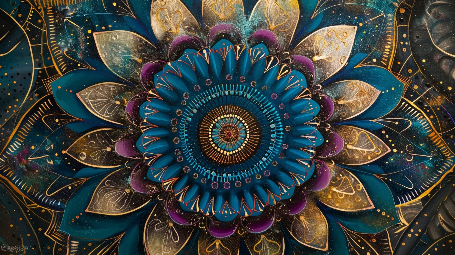 mandala värvimislehed 1