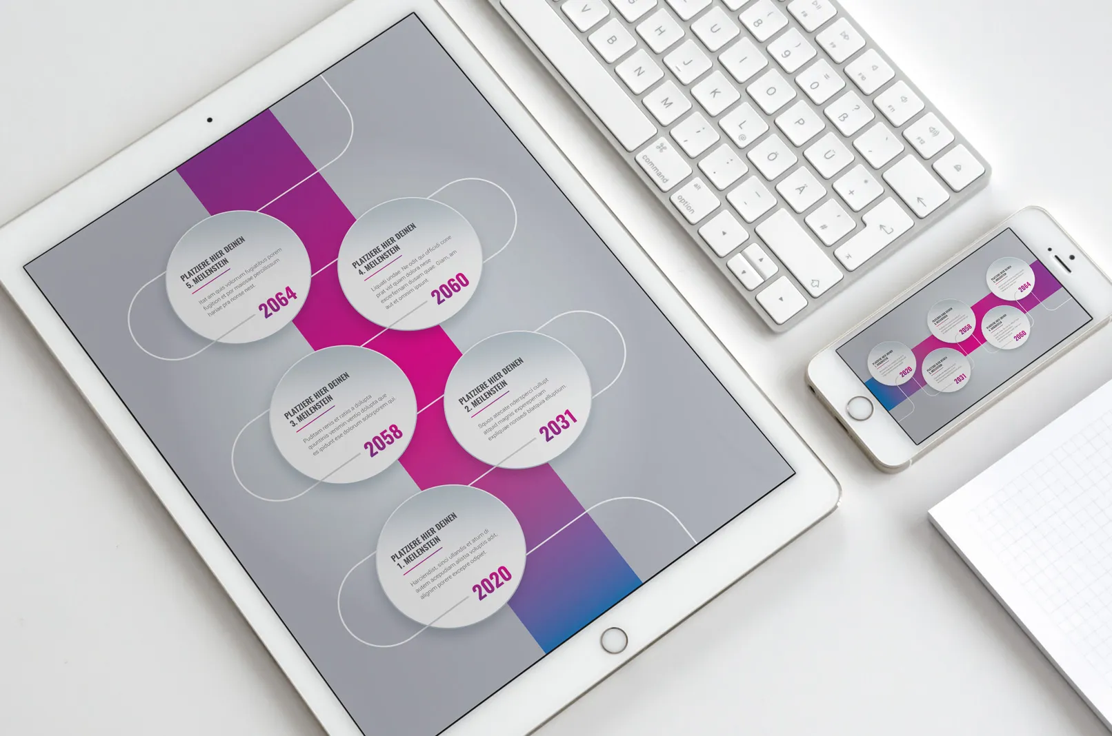 создать временную шкалу в PowerPoint