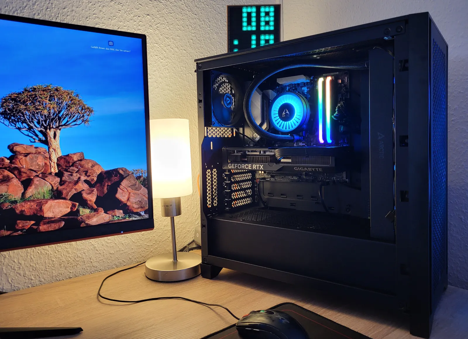 RTX 4070 Super Gigabyte Podtaktování.