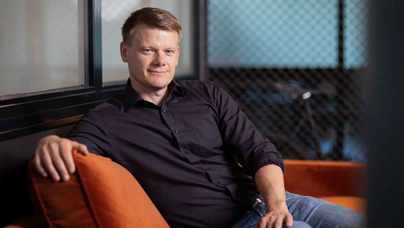 Matthias Petri in het interview