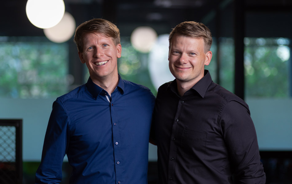 Täglich betriebsam für die Weiterentwicklung eurer Plattform: Stefan und Matthias Petri. Stefan und Matthias Petri