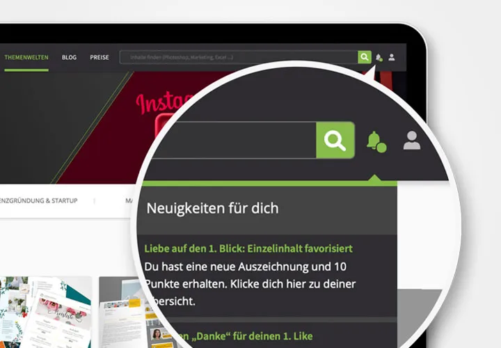 Notifications, Nachrichten und Mitteilungen auf TutKit.com