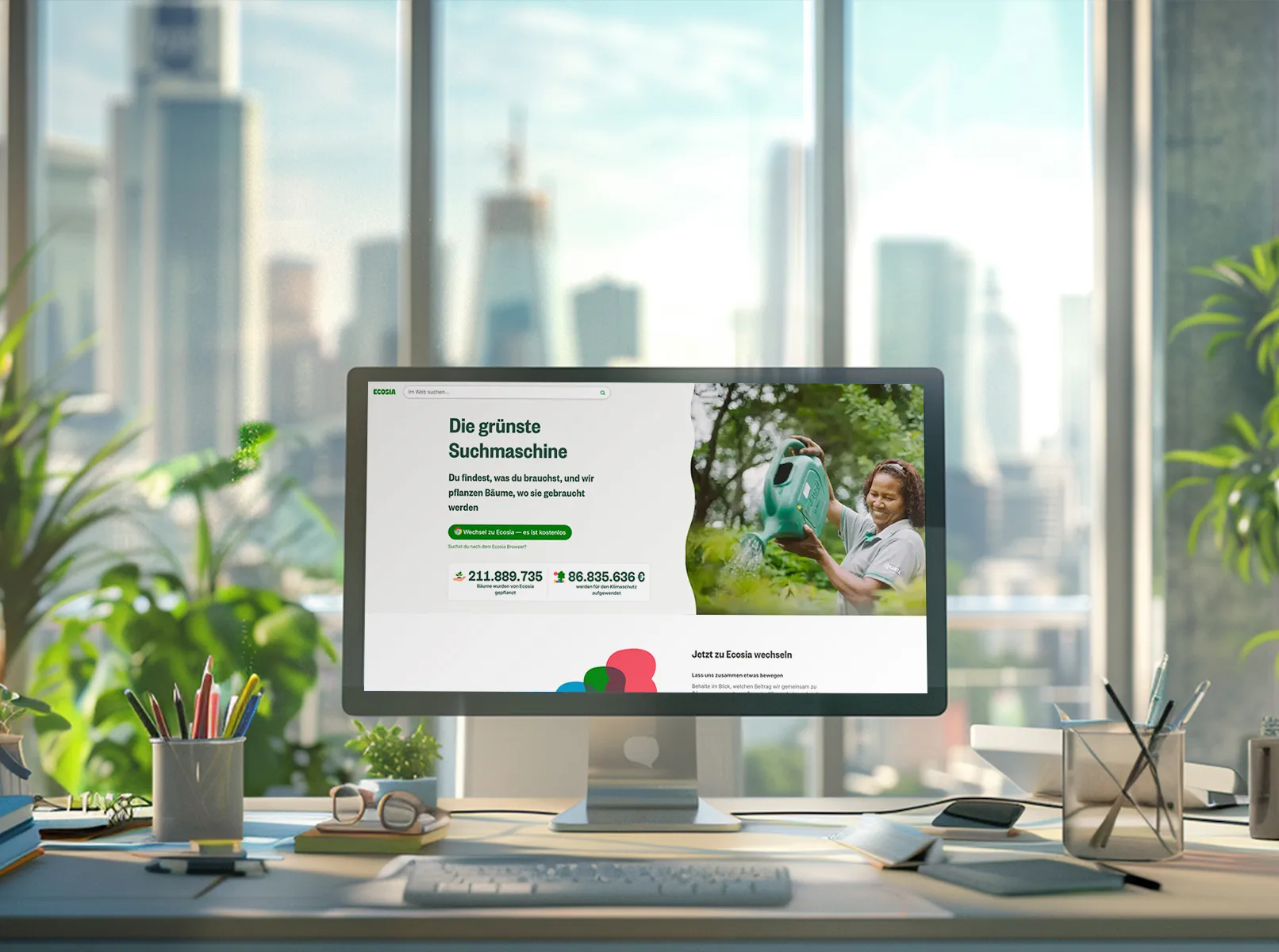 Що таке Ecosia?