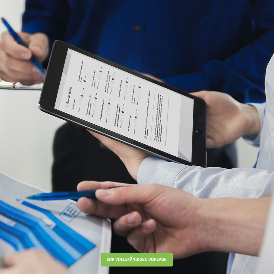 Schon gewusst? Auf TutKit.com steht dir eine vollständige und frei bearbeitbare Vorlage für eine Mitarbeiterbefragung zur Verfügung. Klick einfach aufs Bild und hol sie dir! Vorlage für eine Mitarbeitbefragung