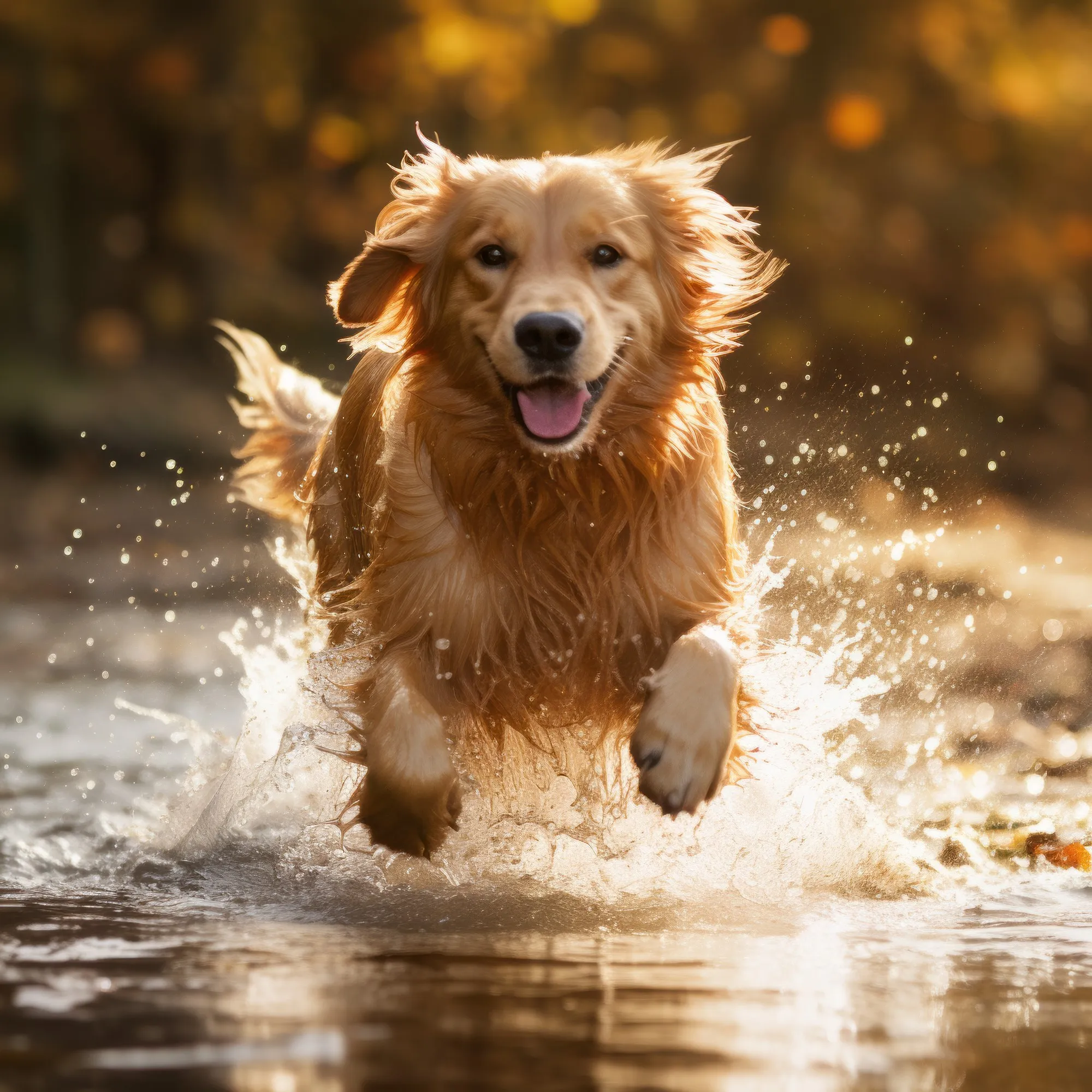 Hundefotografie im Wasser - Hunde fotografieren