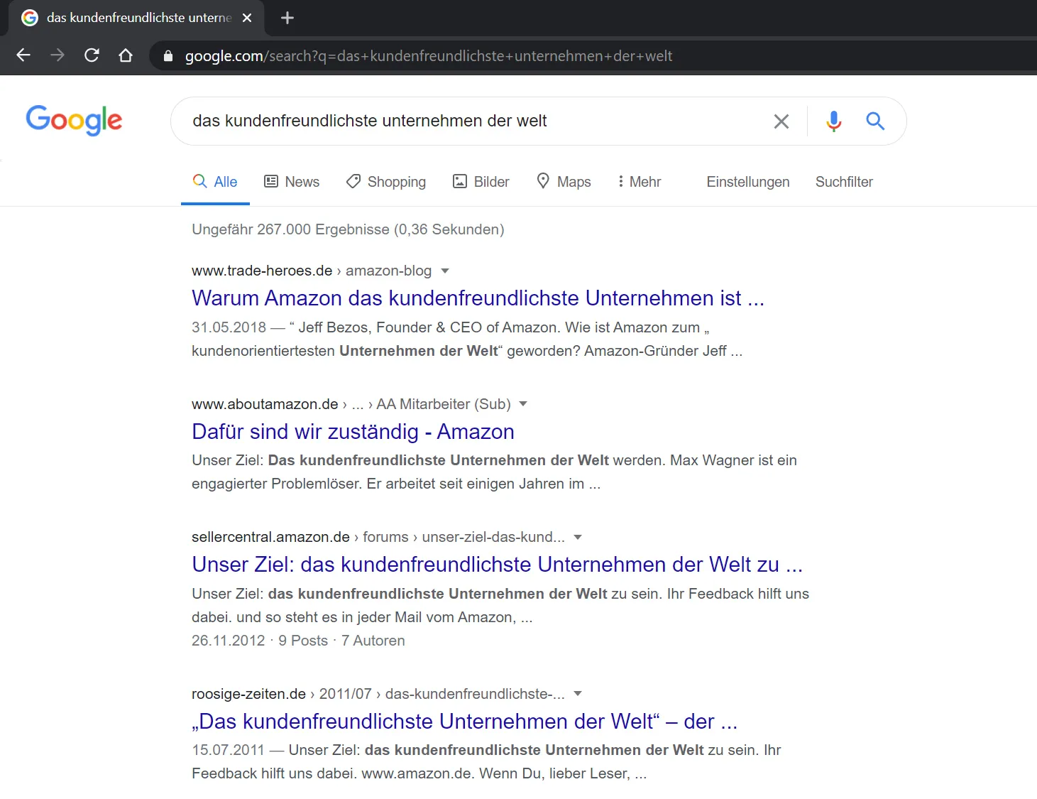 Das kundenfreundlichste Unternehmen der Welt