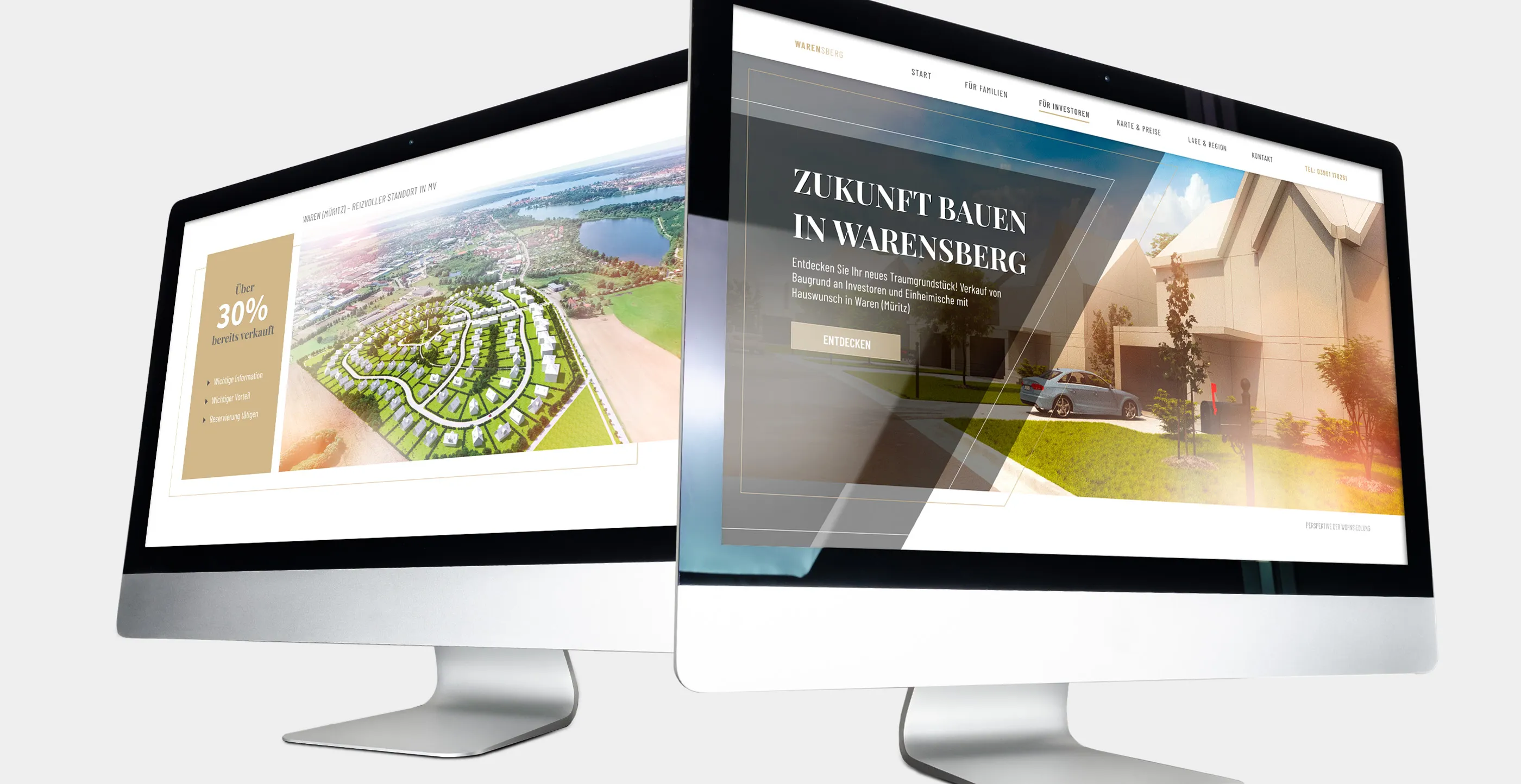 Sebuah website dengan desain yang elegan sebagai faktor posisioning