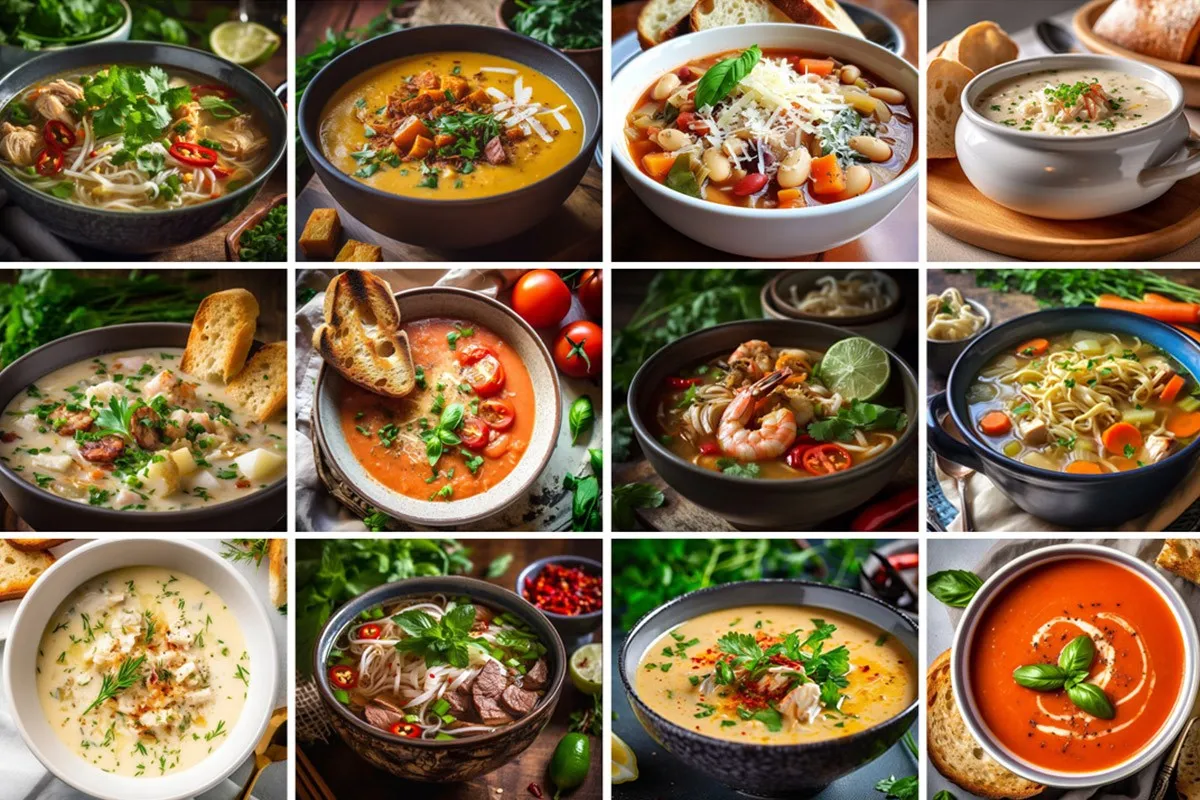 Fotos de entrantes para menús, libros de cocina y sitios web