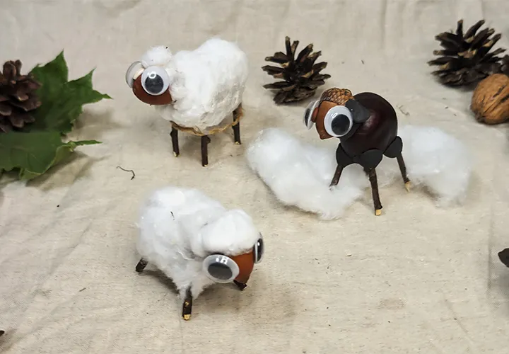 Faceti confectionarea de castane: Top 5 idei creative de toamna pentru copii