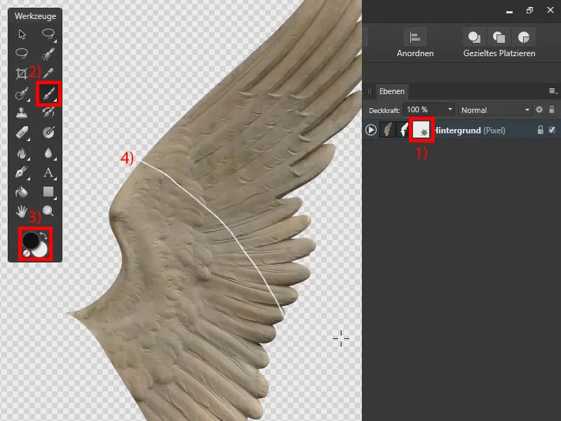 Affinity Photo: Maskede belirli alanı daha fazla düzenle