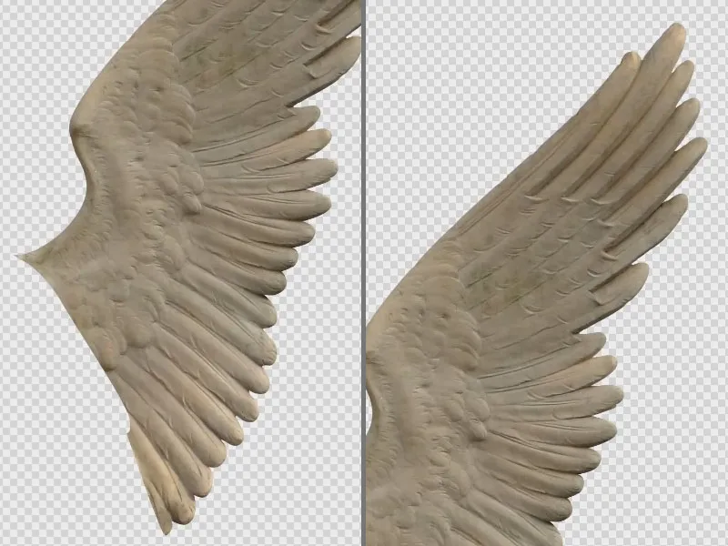 Affinity Photo: Kesilmiş kanadın sonucu