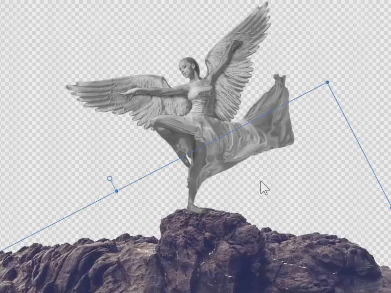 Skalieren, rotieren ... bis es sitzt! Rotieren in Affinity Photo