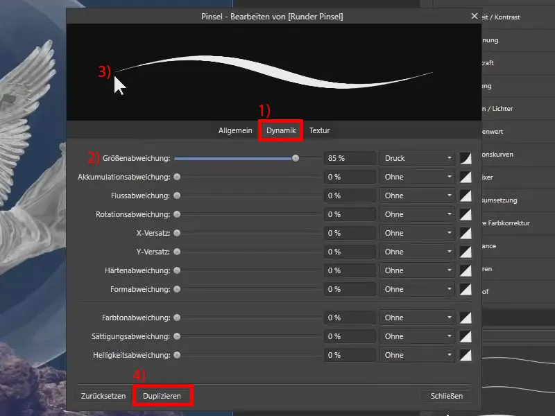 Affinity Photo-Tutorial: Pinsel duplizieren