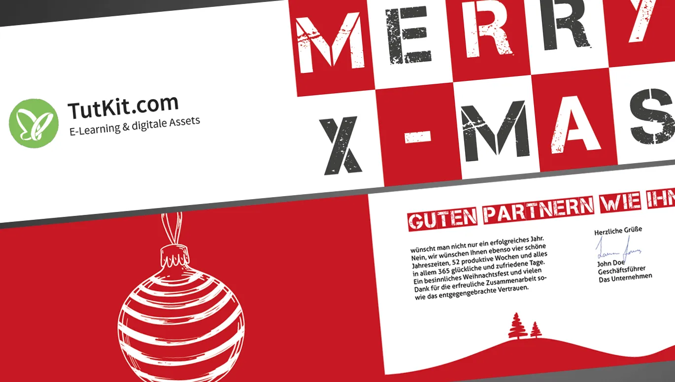 Business-Weihnachtskarte in InDesign erstellen – in 10 flockigen Schritten