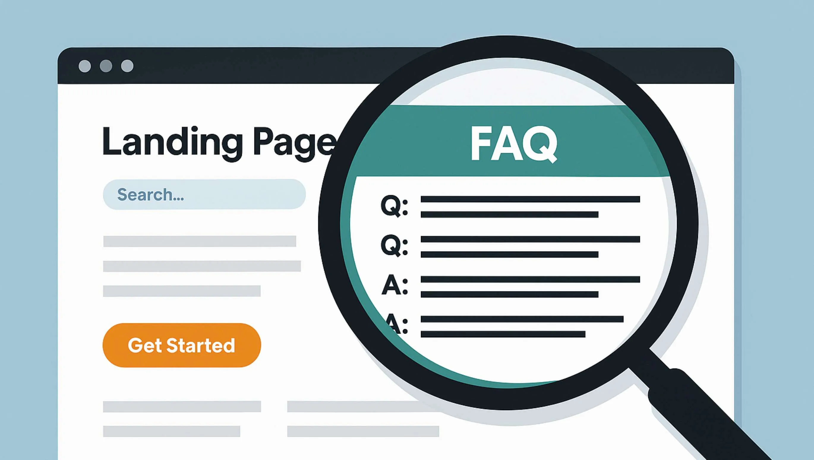 Landing-Page-FAQ-Beitragsbild