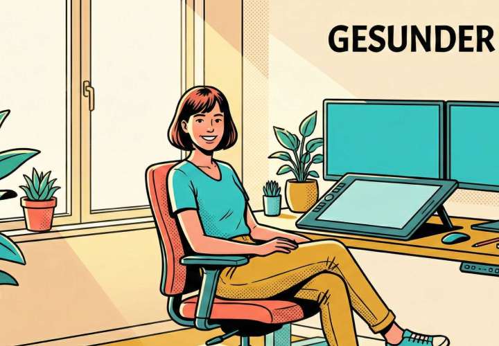 Was macht einen ergonomischen Arbeitsplatz für Kreative wirklich aus?