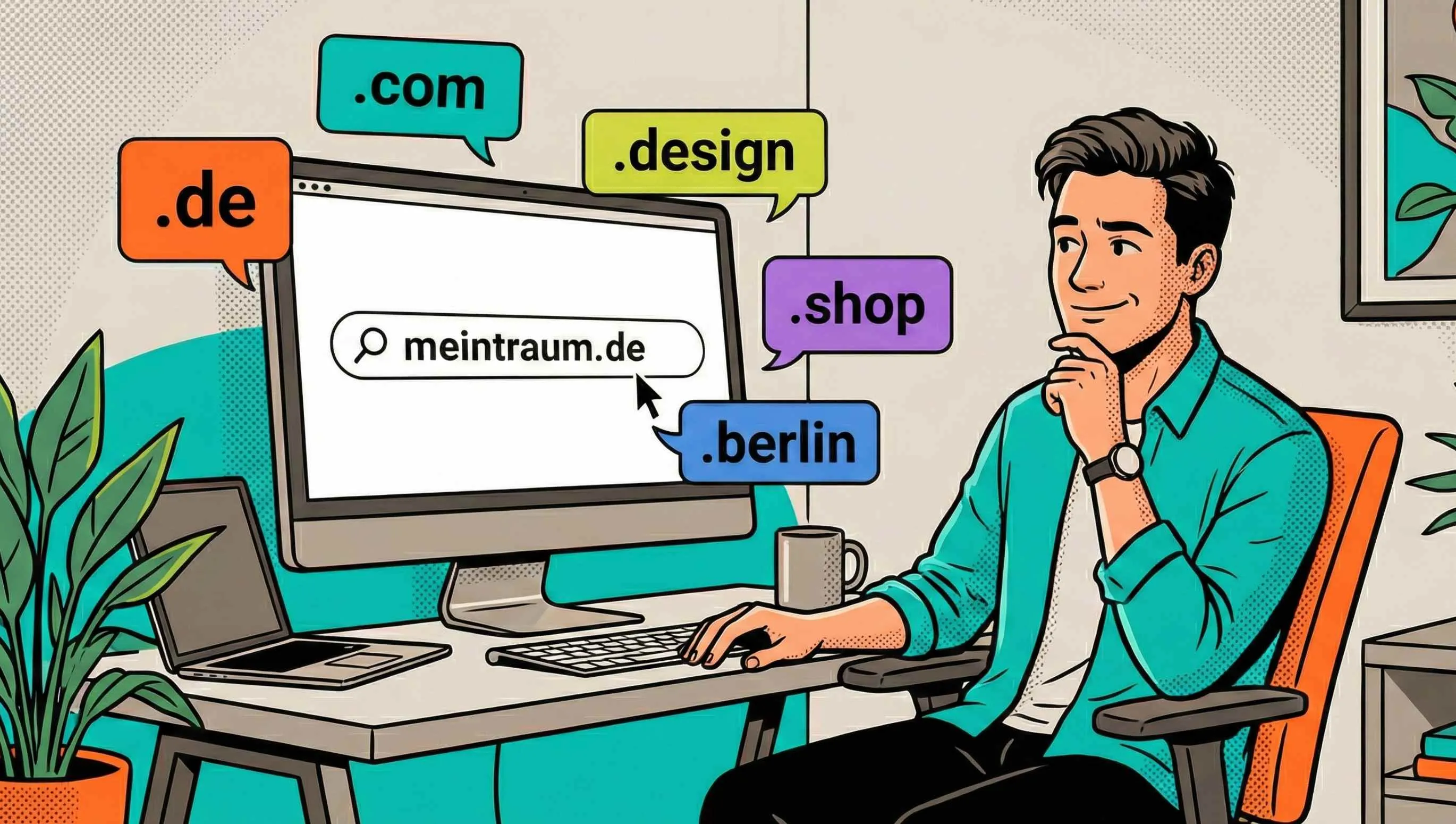 Domain kaufen beitragsbild