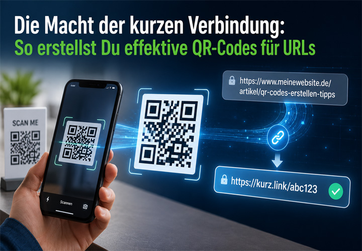 Die Macht der kurzen Verbindung: So erstellst Du effektive QR-Codes für URLs