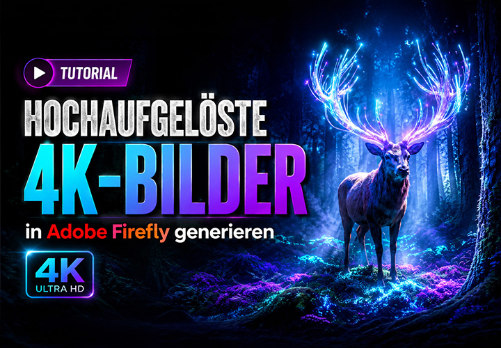 Hochaufgelöste 4K-Bilder in Adobe Firefly generieren